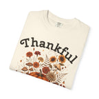 Thankful Pumpkin Fall Floral T-Shirt