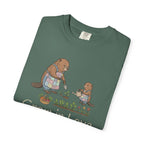 Beaver Mom & Daughter Gardening T-Shirt