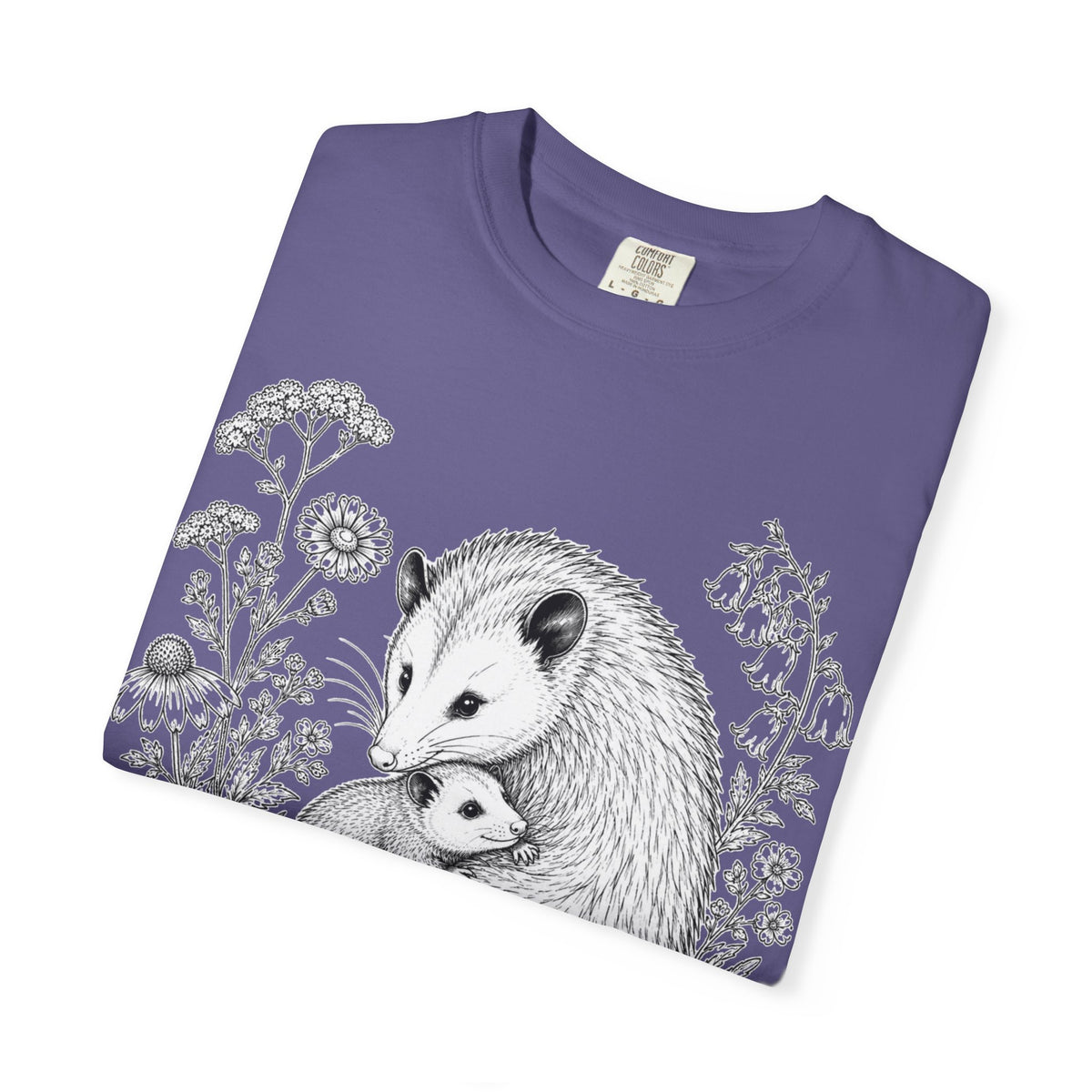 Opossum Mom Baby T-Shirt
