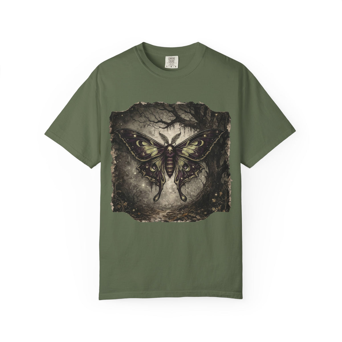 Deaths Head Moth T-Shirt | Halloween Goth