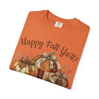 Happy Fall Y'all Pumpkin Patchwork T-Shirt