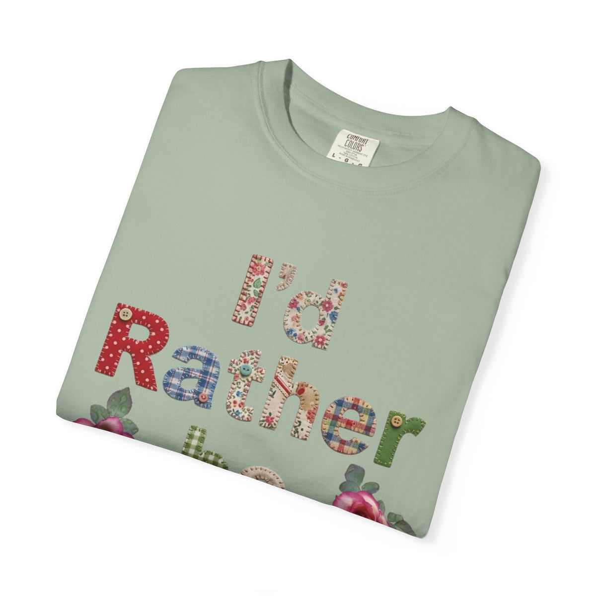 Quilting T-Shirt | Patchwork Typography