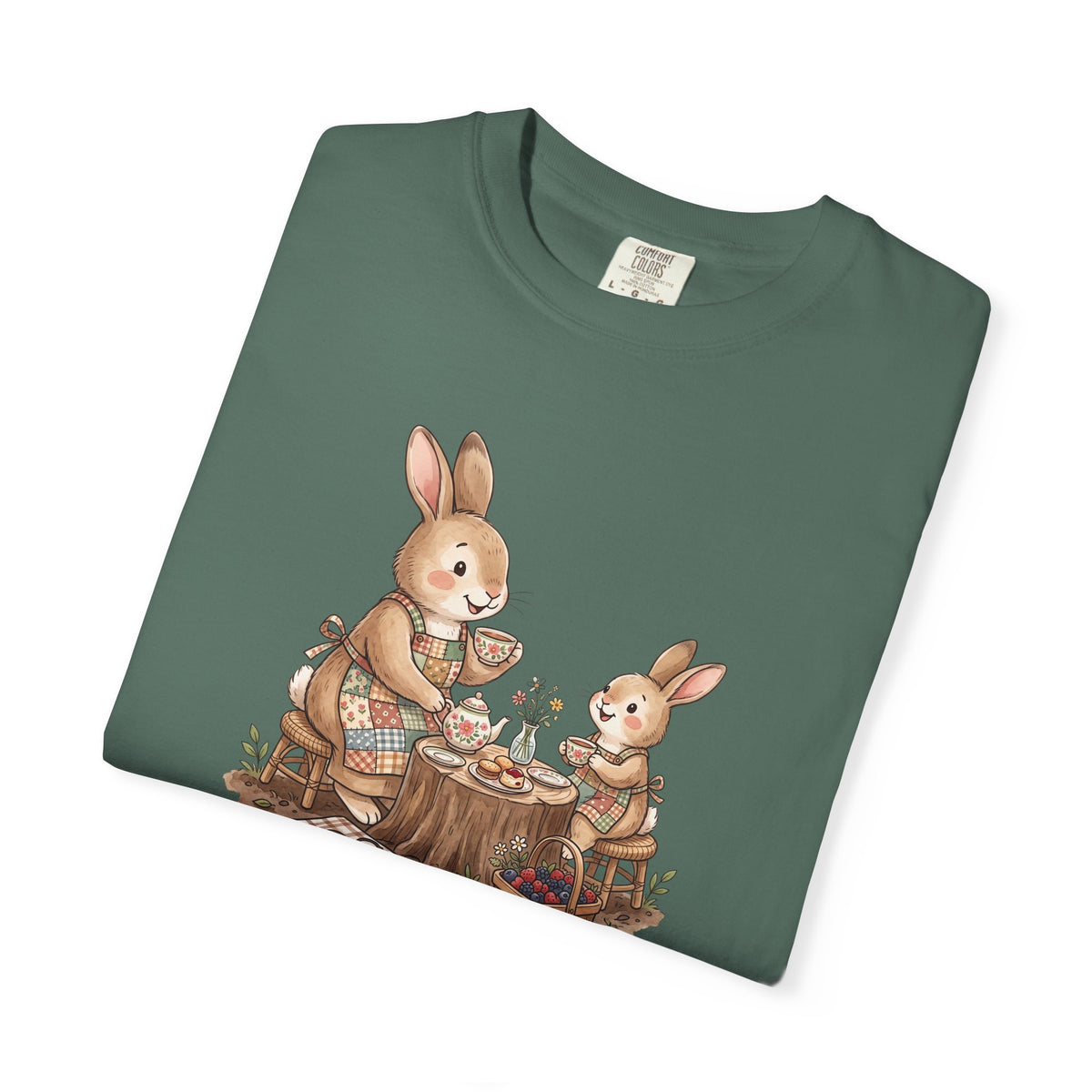 Bunny Mom Tea Party T-Shirt