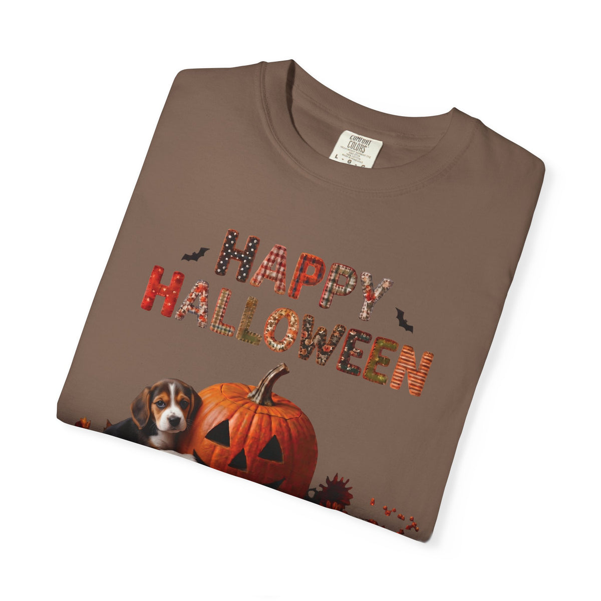 Halloween Pumpkin Beagle Puppy T-Shirt