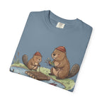 Beaver Dad Son Team Building T-Shirt