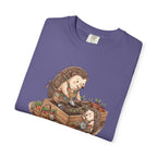 Hedgehog Papa Son T-Shirt Gardening
