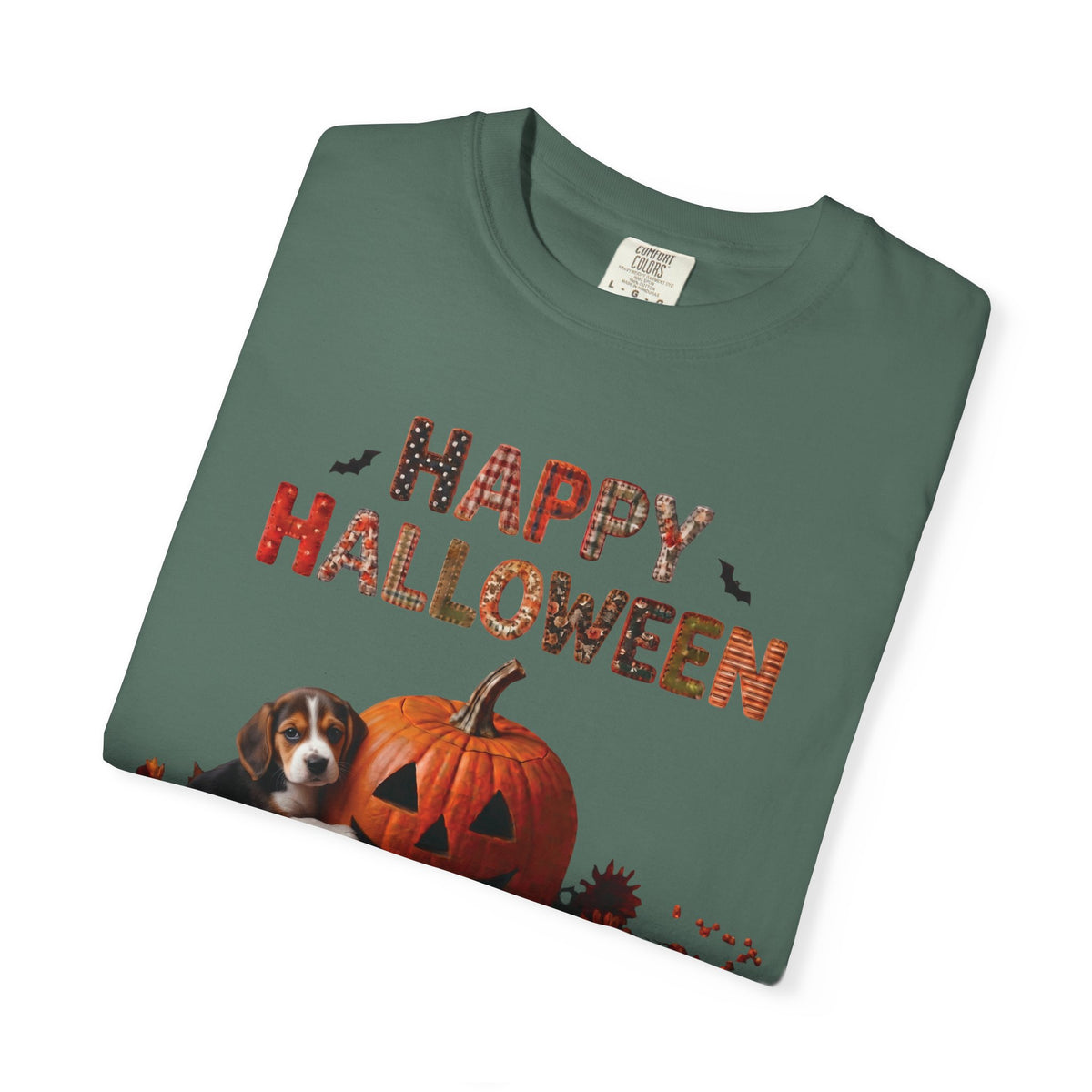 Halloween Pumpkin Beagle Puppy T-Shirt