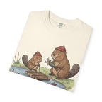 Beaver Dad Son Team Building T-Shirt