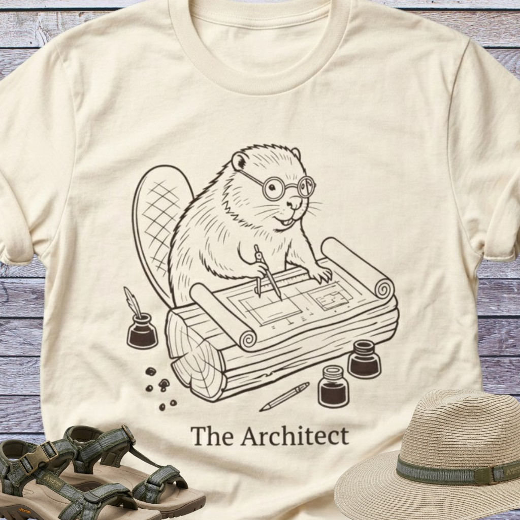Beaver the Architect T-Shirt