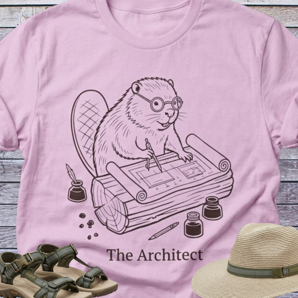 Beaver the Architect T-Shirt
