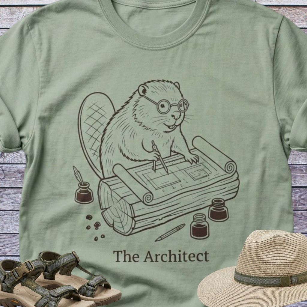 Beaver the Architect T-Shirt