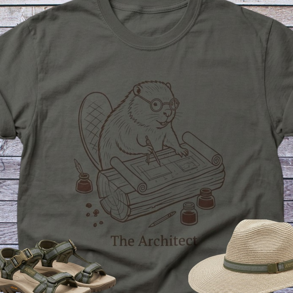 Beaver the Architect T-Shirt