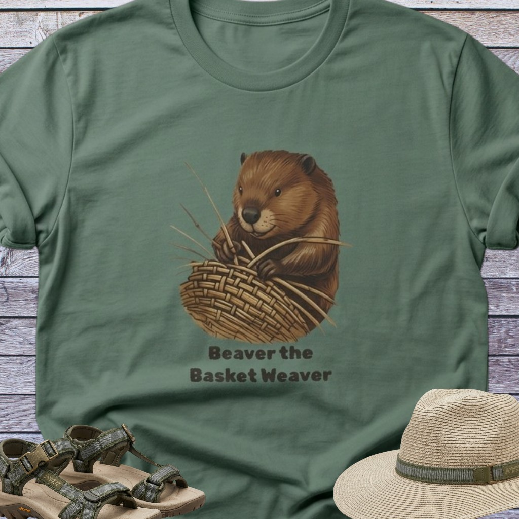 Beaver the Basket Weaver T-Shirt