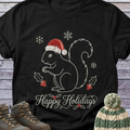 Squirrel Santa T-Shirt Christmas Holidays