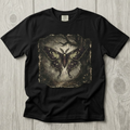 Deaths Head Moth Illustration T-Shirt | Halloween Goth