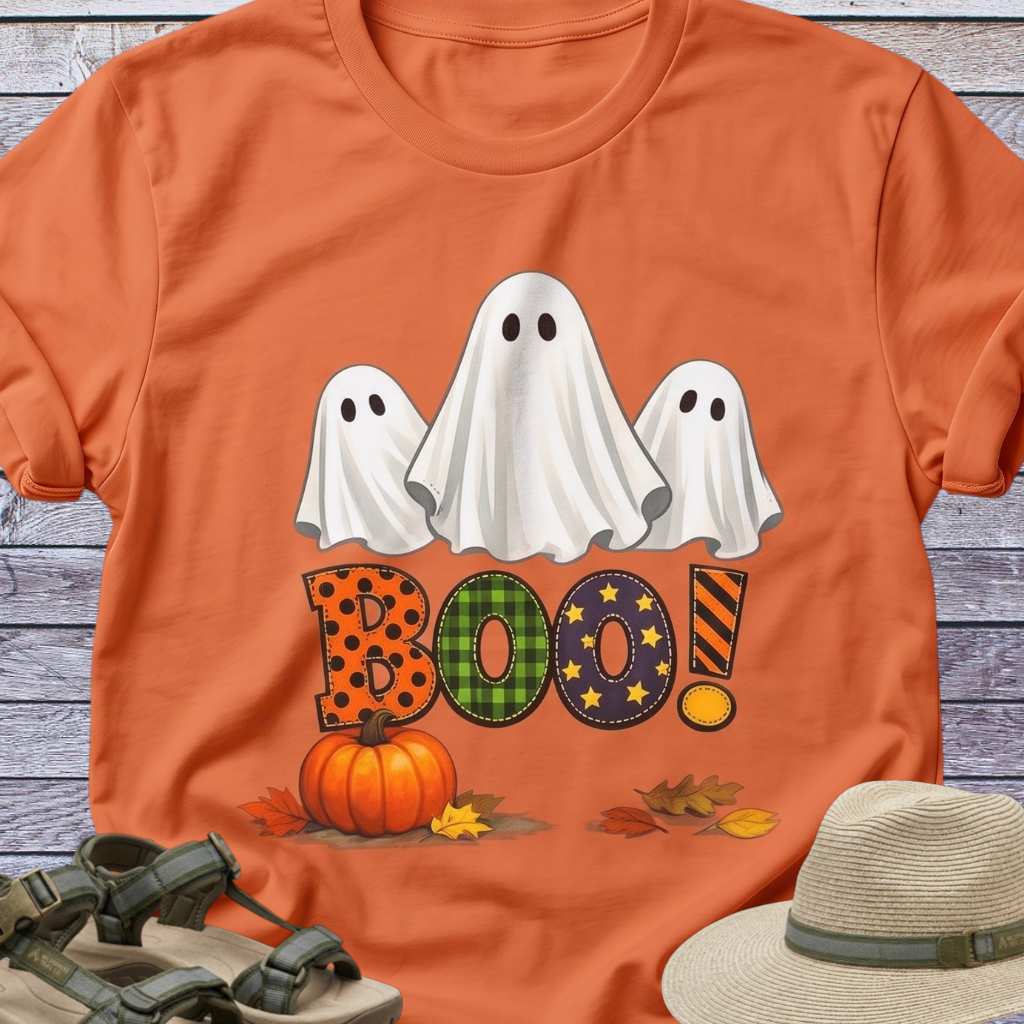 BOO Halloween T-Shirt