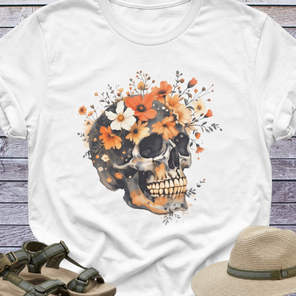 Sugar Skull Goth T-Shirt