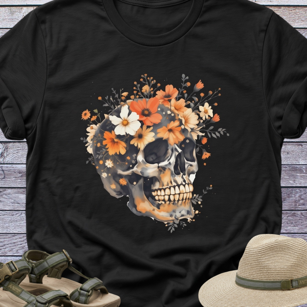 Sugar Skull Goth T-Shirt