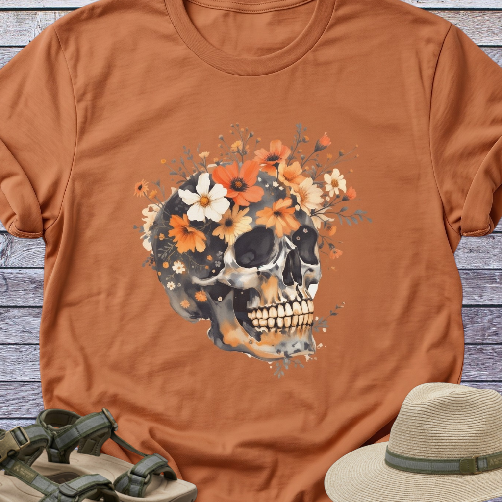 Sugar Skull Goth T-Shirt