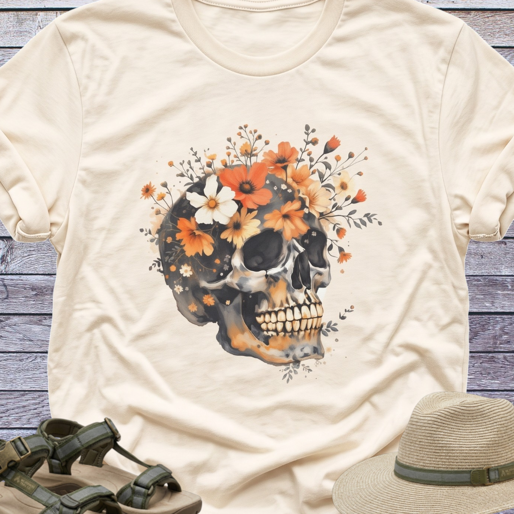 Sugar Skull Goth T-Shirt
