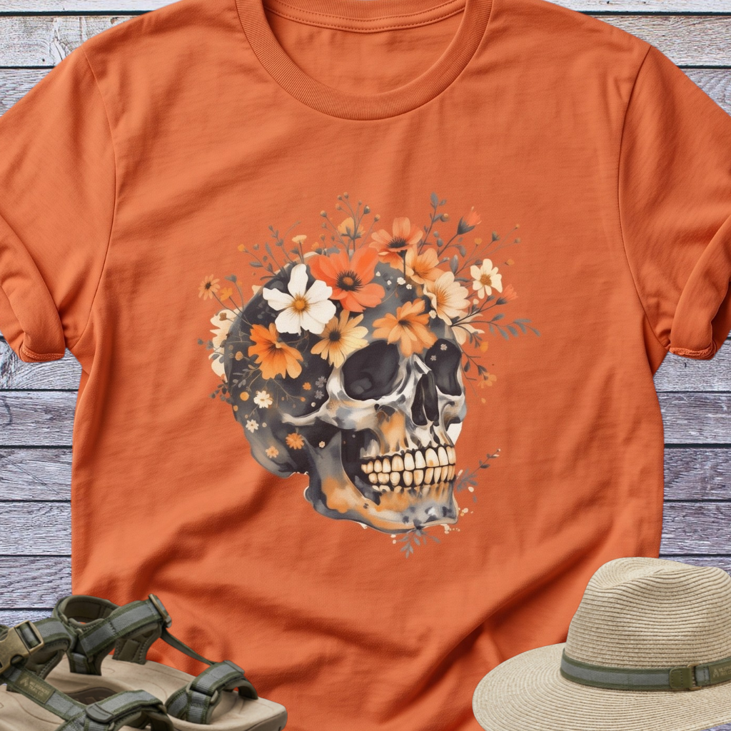 Sugar Skull Goth T-Shirt