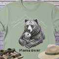 Mama Bear & Cub Mountain T-Shirt