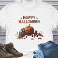 Halloween Pumpkin Raccoon T-Shirt
