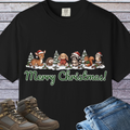 Merry Christmas Woodland Animal Babies T-Shirt