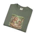 Bear Dad Son Cub Woodland T-Shirt