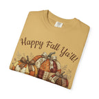 Happy Fall Y'all Pumpkin Patchwork T-Shirt