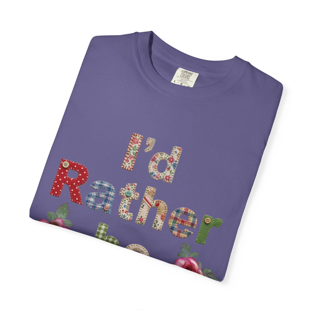 Quilting T-Shirt | Patchwork Typography