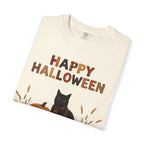 Black Cat Pumpkin T-Shirt Happy Halloween