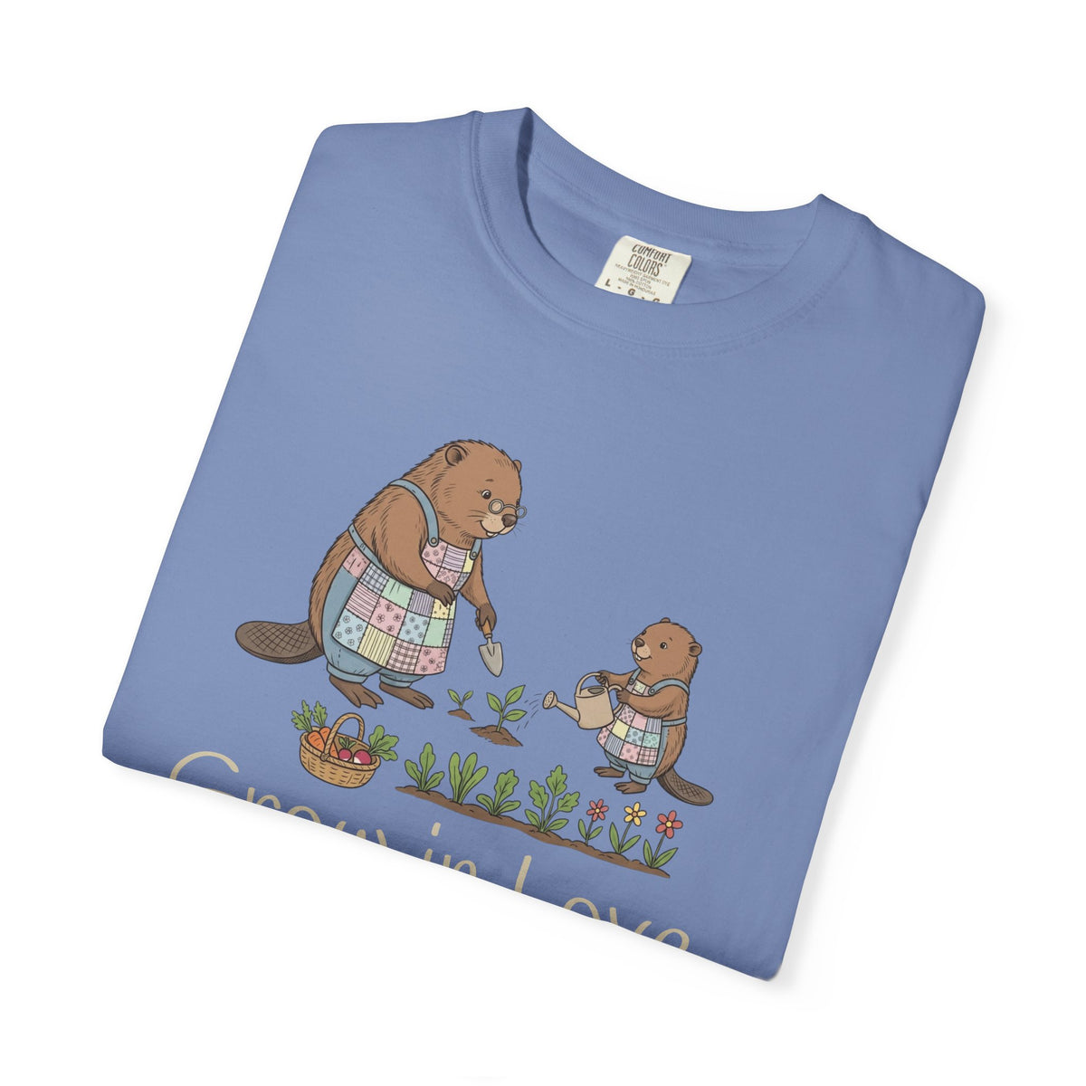 Beaver Mom & Daughter Gardening T-Shirt