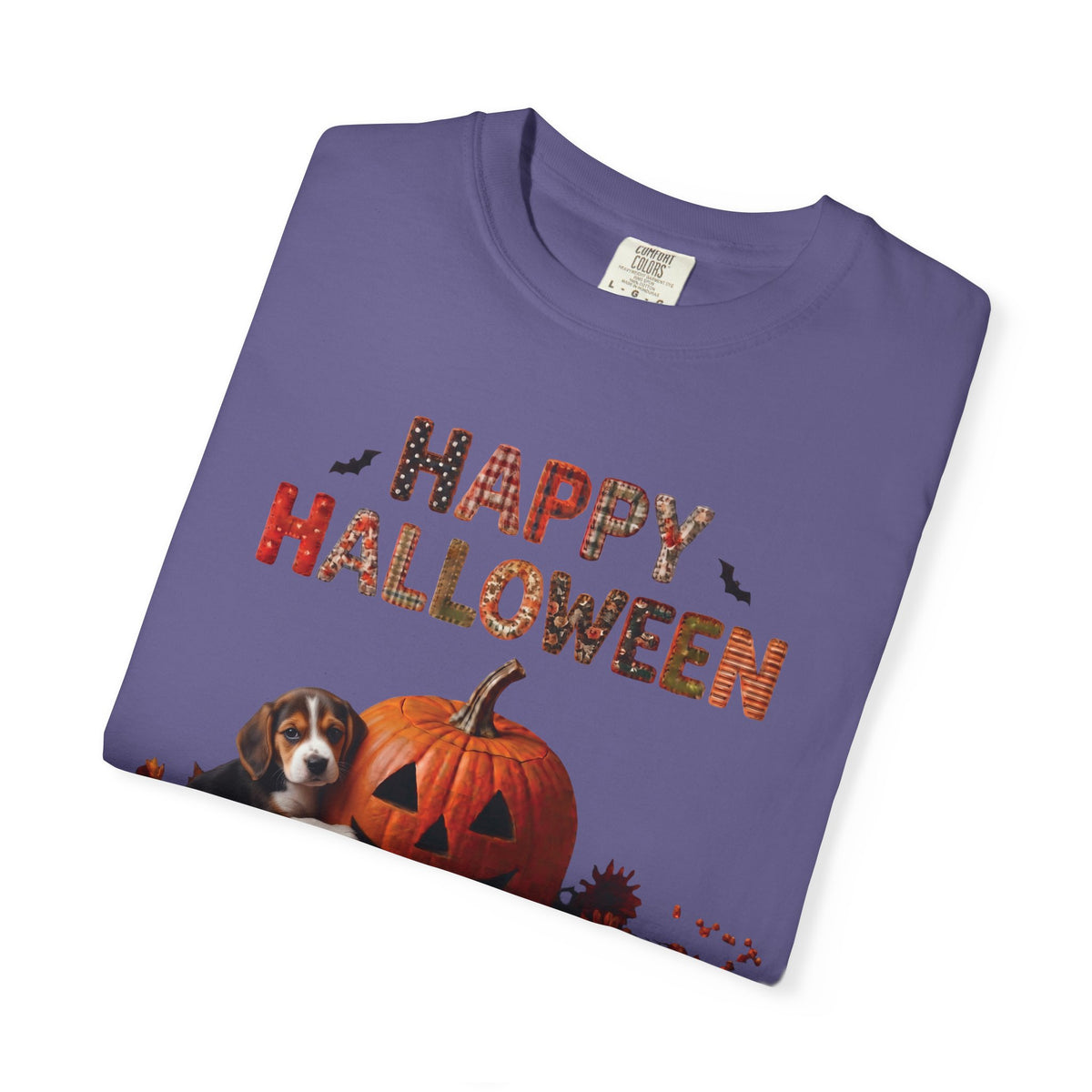 Halloween Pumpkin Beagle Puppy T-Shirt