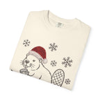 Beaver Santa Holidays Christmas T-Shirt