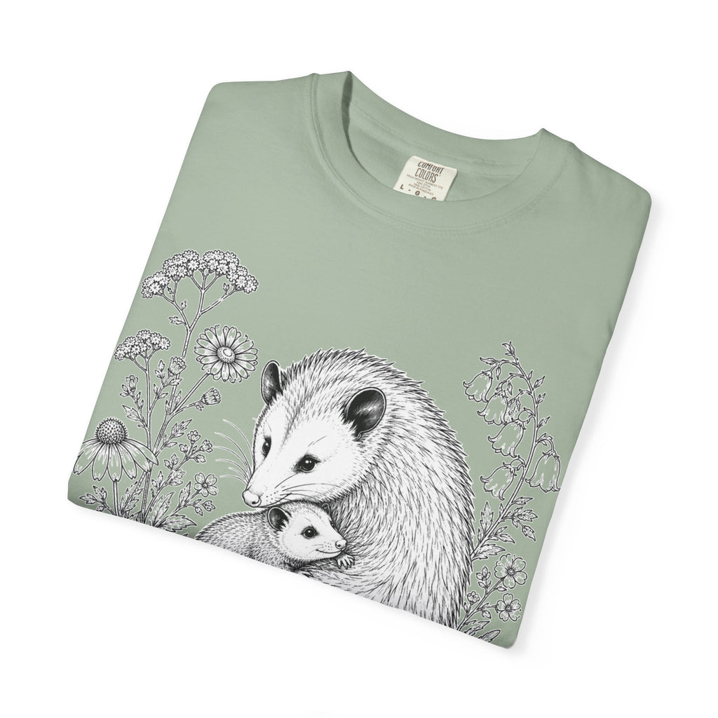 Opossum Mom Baby T-Shirt