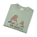 Beaver Mom & Daughter Gardening T-Shirt