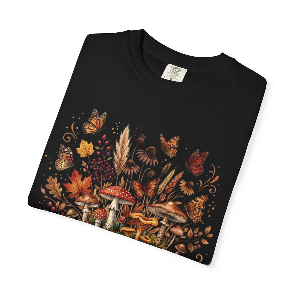 Fall Autumn Floral Be Kind T-Shirt