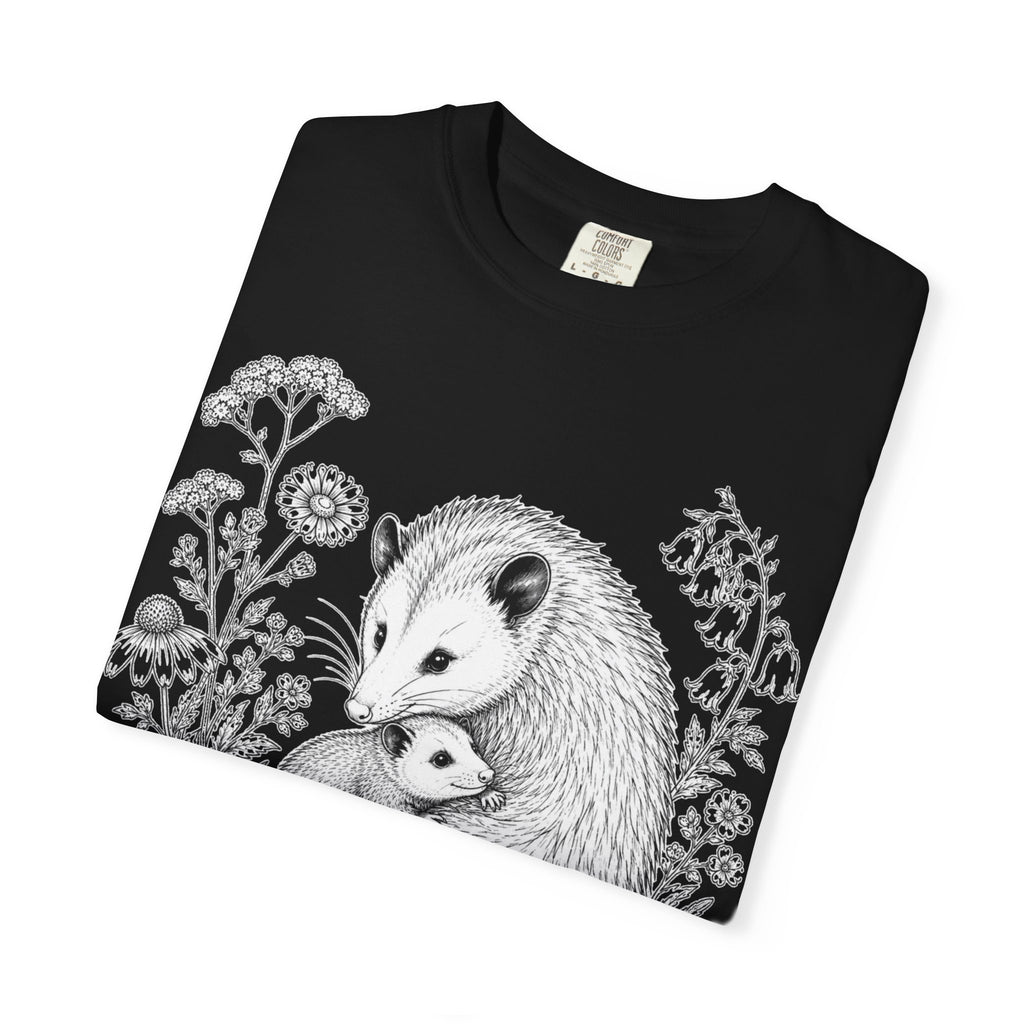 Opossum Mom Baby T-Shirt